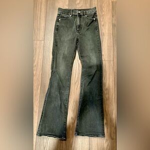 Express black jeans. Size 6 regular. Slightly flared